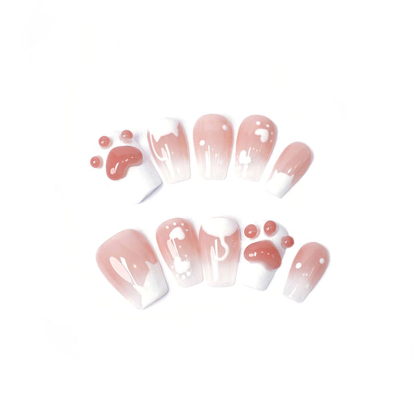 Pink cat's paw